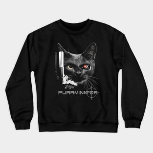 Purrminator Crewneck Sweatshirt